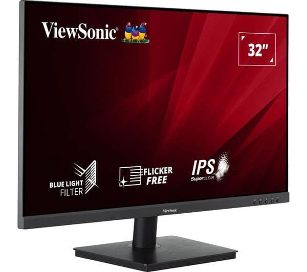 VIEWSONIC VA3209-2K-MHD Quad HD 32" LED Monitor - Black - Image 7