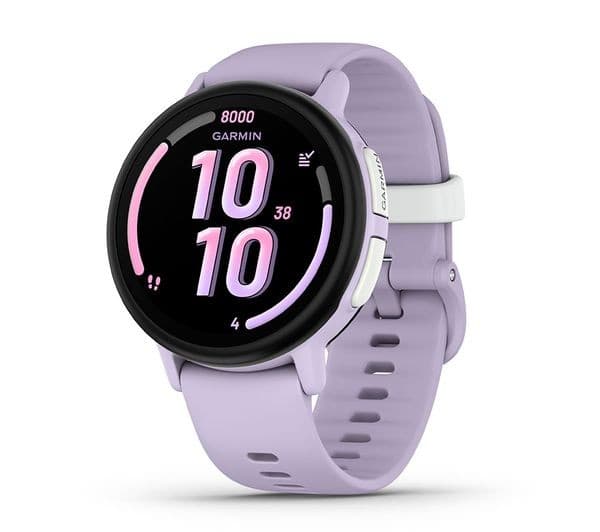 Garmin Bounce 2 43mm Kids Smart Watch GPS LTE Calling Messaging AMOLED 4GB 5 ATM - Light Purple - Image 1