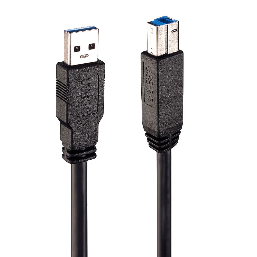 Lindy 43098 10m USB 3.0 Active Cable - USB-A to USB-B, 5Gbps