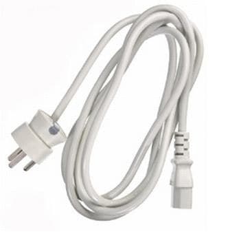 Mercodan SmarTplug Earthed Plug to IEC C13 Power Cable 3m - Grey