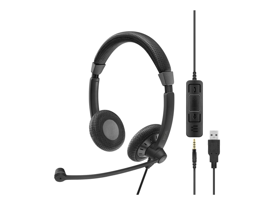 EPOS SC 75 USB MS - headset - 3.5 mm jack, USB - Image 1