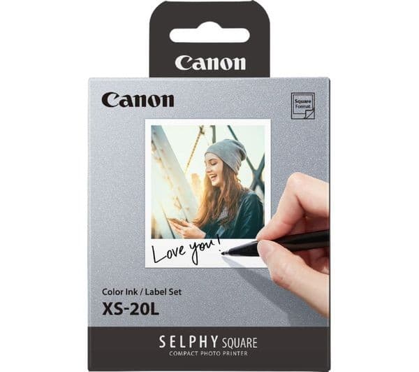 Canon XS-20L 72 x 85 mm Photo Paper & Ink Set - 20 Sheets
