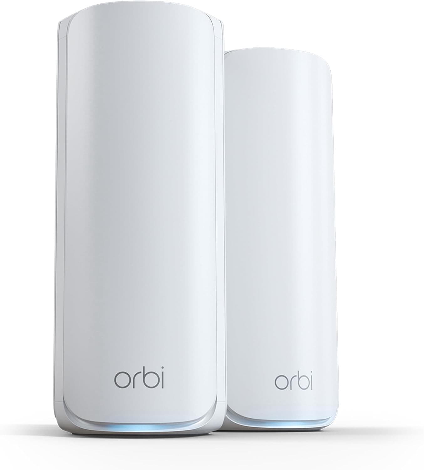 Netgear Orbi 770 Series RBE772 WiFi 7 Tri-Band Mesh System, 2-Pack (Router + Satellite) - White