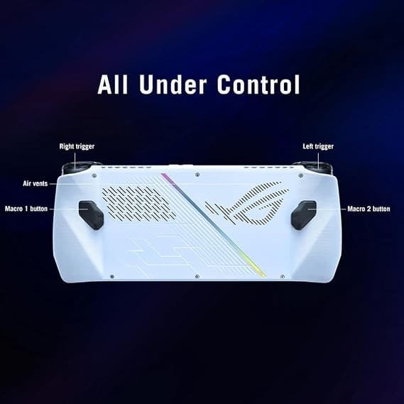 ASUS ROG Ally Handheld Gaming Console AMD Ryzen Z1 Extreme 16GB 512GB - White - Image 3