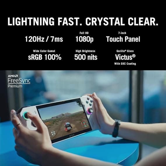 ASUS ROG Ally Handheld Gaming Console AMD Ryzen Z1 Extreme 16GB 512GB - White - Image 5
