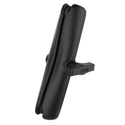 RAM Mounts Double Socket Arm - C Size (1.5-inch Ball), Long 9.125-inch (RAM-201U-D)