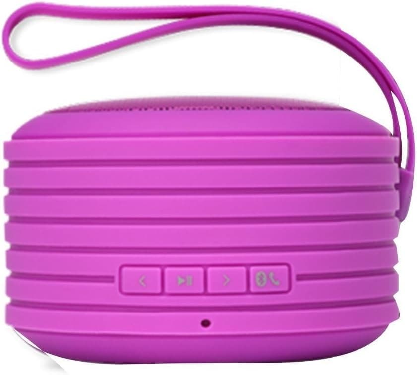 Fresh 'n Rebel Rockbox Round Portable Wireless Bluetooth Speaker - Pink - Image 1