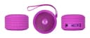 Fresh 'n Rebel Rockbox Round Portable Wireless Bluetooth Speaker - Pink thumbnail 2