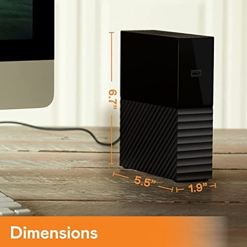 WD My Book Desktop External Hard Drive USB 3.0 18TB - Image 9