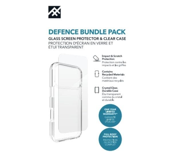 ZAGG Defence iPhone 17 Pro Case & Screen Protector
