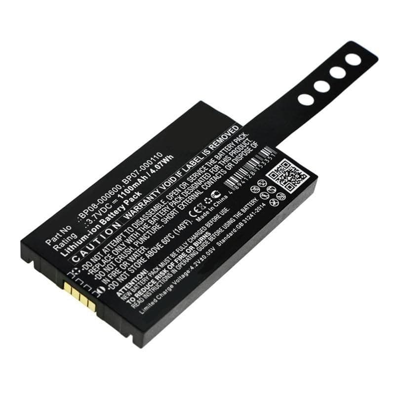 CoreParts MBXPOS-BA0468 Battery for Datalogic Memor NFP Barcode Scanner 4.07Wh Li-ion 3.7V 1100mAh Black