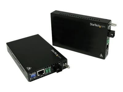 StarTech.com 10/100 Mbps Ethernet Single Mode WDM Fiber Media Converter Kit SC 20km (ET90110WDM2) - fibre media converter - 10Mb LAN, 100Mb LAN - Image 2