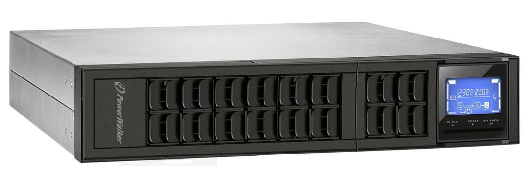PowerWalker VFI CRM LCD Online UPS - 2000VA/1600W - Image 1