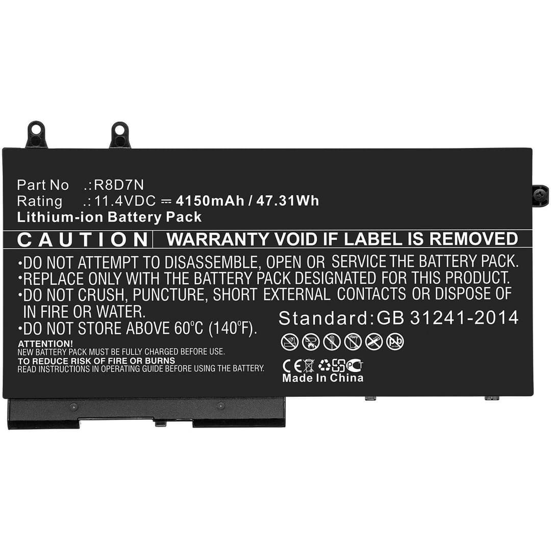 CoreParts MBXDE-BA0243 Replacement Laptop Battery for Dell Precision 15 3540, 11.4V 4000mAh Li-ion - Image 1