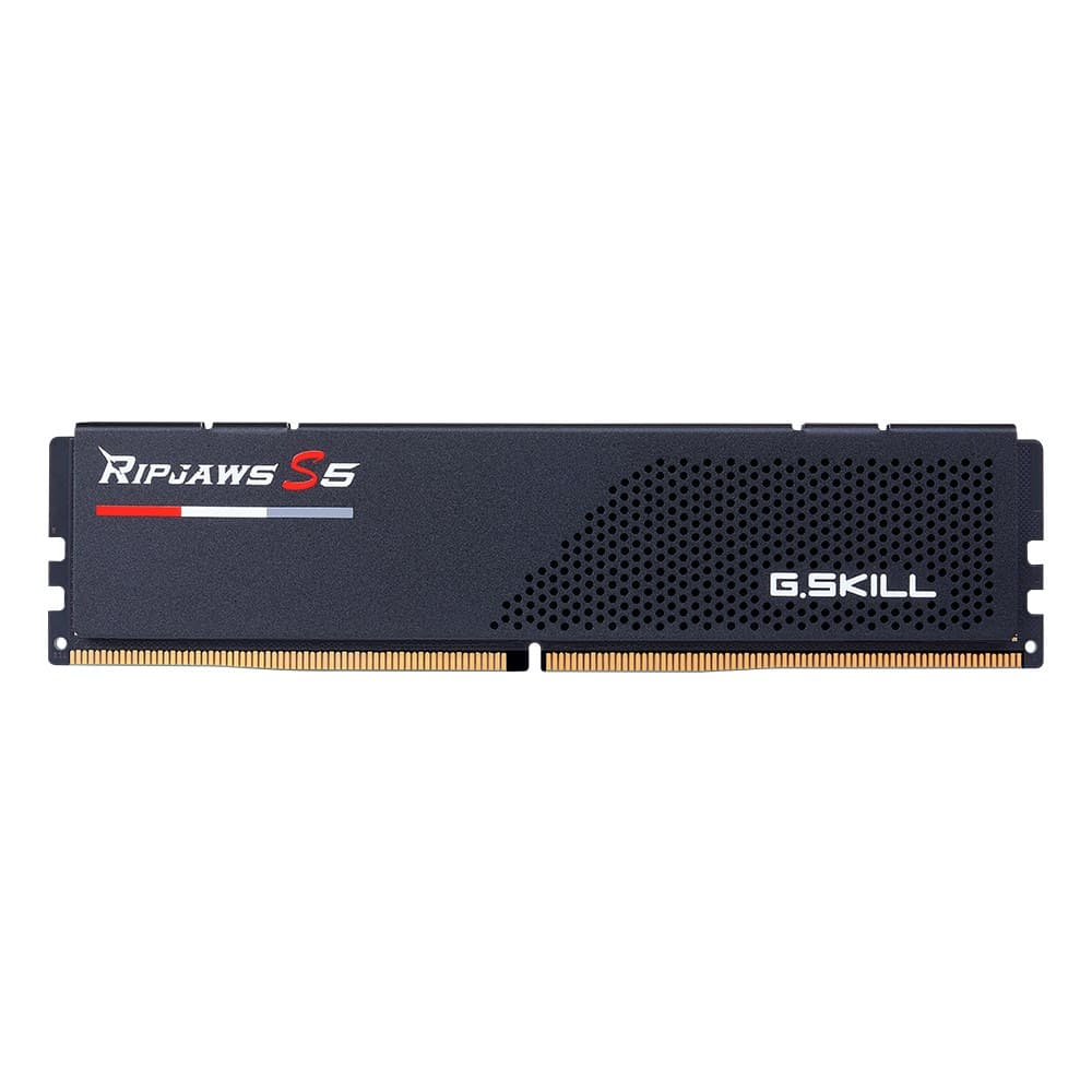 G.Skill Ripjaws S5 32GB (2 x 16GB) DDR5 6000MHz CL32 Memory Kit - Black - Image 1