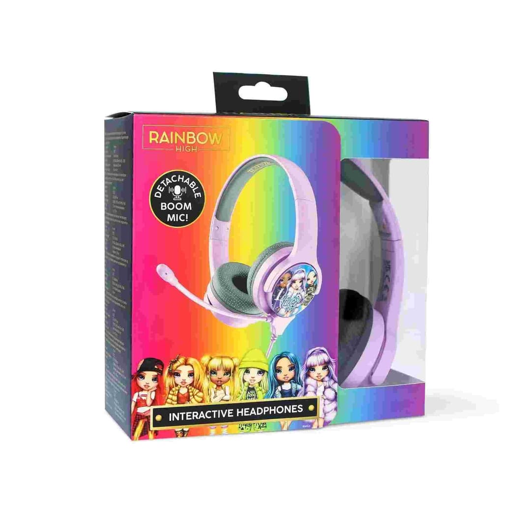 OTL Rainbow High Kids Wireless Headphones with Detachable Microphone (RH0926) - Pink - Image 5