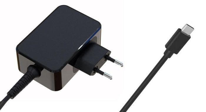 CoreParts USB-C Power Adapter 65W for Asus - Replaces 0A001-00443300, EU Plug