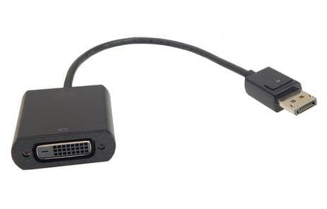 HP DisplayPort to DVI-D Single Link Adapter - Black (752660-001) - Image 1