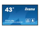 iiyama ProLite LH4365UHSB-B1 43-inch 4K UHD Android Digital Signage Display - Black thumbnail 1