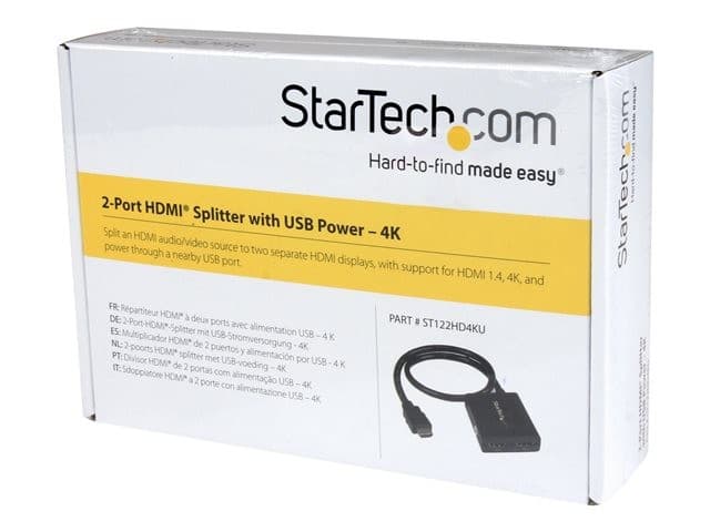 STARTECH HDMI Splitter 2-Port 4K - Image 8