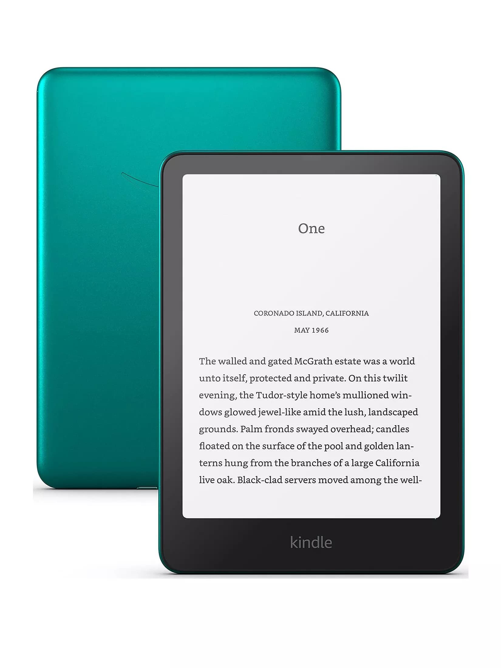 Amazon Kindle Paperwhite Signature Edition 32GB E-Reader - Metallic Jade