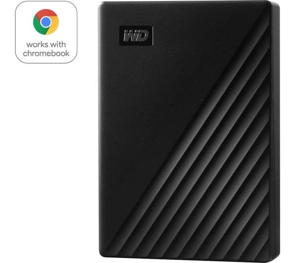 WD My Passport 1TB Portable Hard Drive - Black