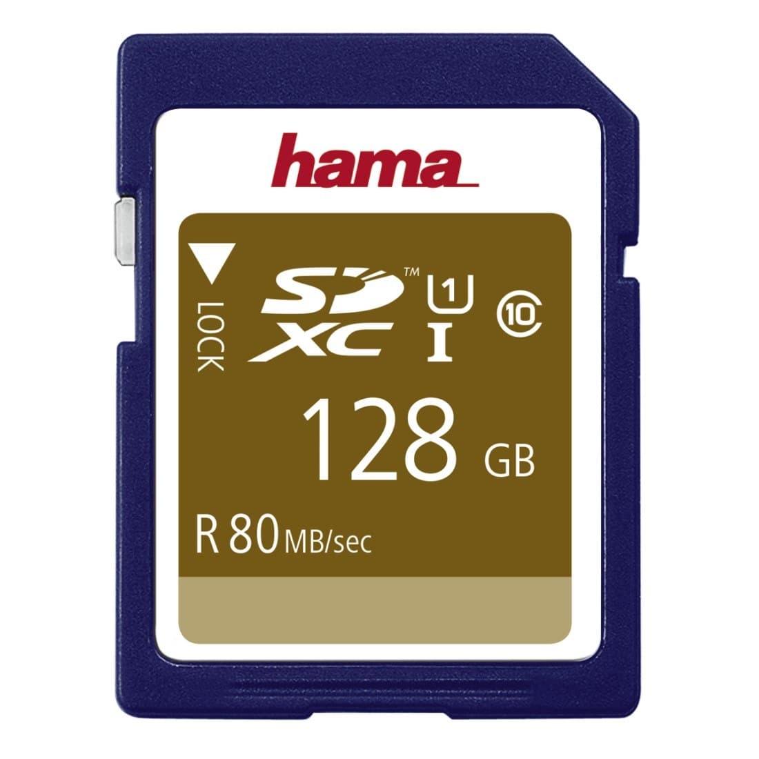 Hama SDXC 128GB Class 10 UHS-I 80MB/s