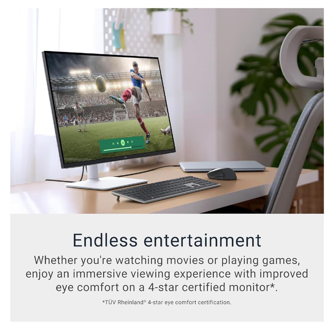 Dell Plus S2725QS 27" IPS UHD 4K 120Hz FreeSync Premium Height Adjustable Monitor with Built-in Speakers - Image 2