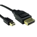 Cables Direct 1m Mini DisplayPort to DisplayPort v1.4 Cable 8K@60Hz 32.4Gbps thumbnail 2