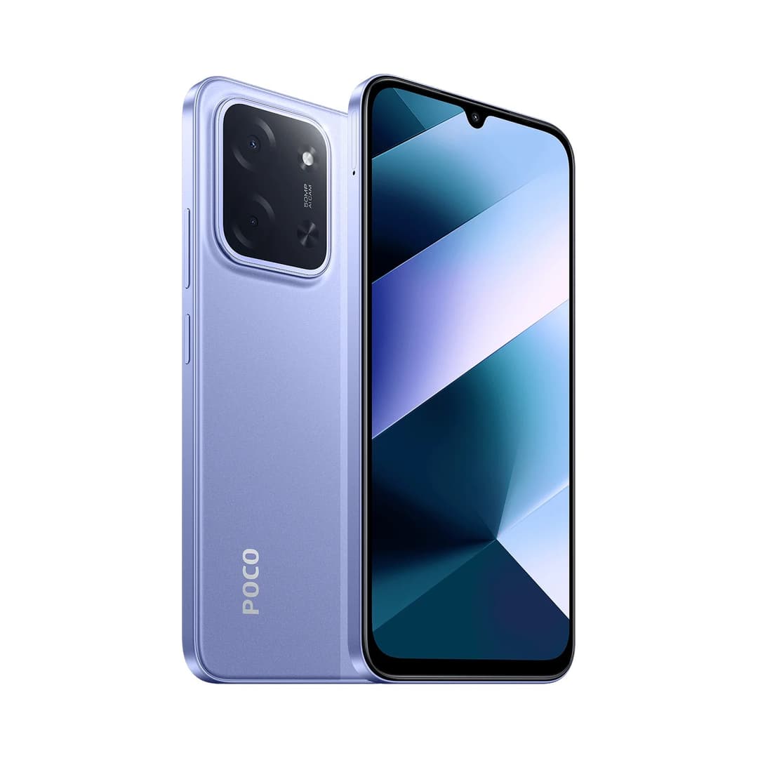 POCO C65 Smartphone 8GB RAM 256GB Storage MediaTek Helio G85 6.74” 90Hz UK Version - Purple - Image 2