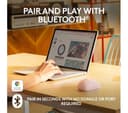 Logitech M240 Silent Bluetooth Mouse - Rose thumbnail 2