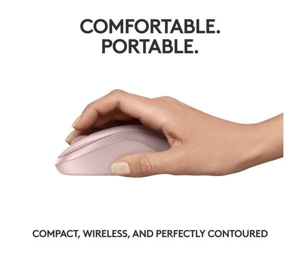 Logitech M240 Silent Bluetooth Mouse - Rose - Image 5