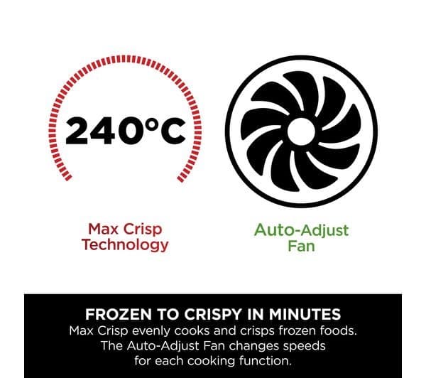 Ninja DZ300UK Dual Zone Air Fryer Gunmetal Grey - Image 8