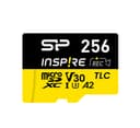 Silicon Power Inspire microSDXC UHS-I U3 V30 A2 4K Memory Card with USB Type-C Reader - 256GB thumbnail 2