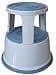 Q-Connect Dark Metal Step Stool - Grey - Image 3