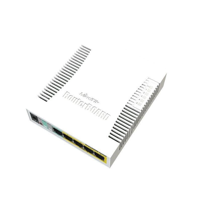 MikroTik RB260GSP 5-Port Gigabit Smart Switch with SFP Cage and PoE-Out