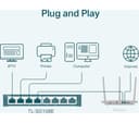 TP-LINK TL-SG108E Network Switch Grey thumbnail 6