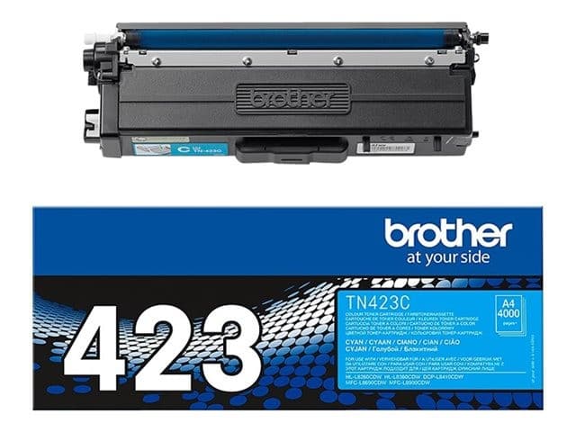 Brother TN-423 High Yield Toner Cartridge - Cyan - Image 2
