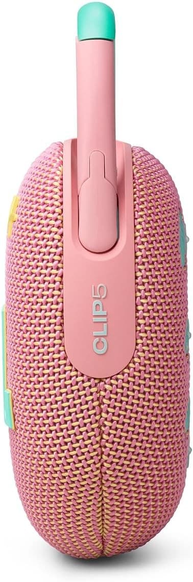JBL Clip 5 Portable Wireless Speaker - Pink - Image 5
