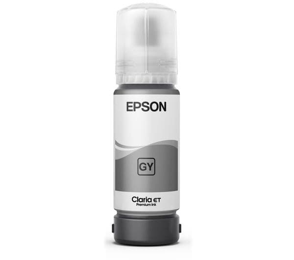 Epson EcoTank 114 Ink Bottle 70ml - Grey - Image 1