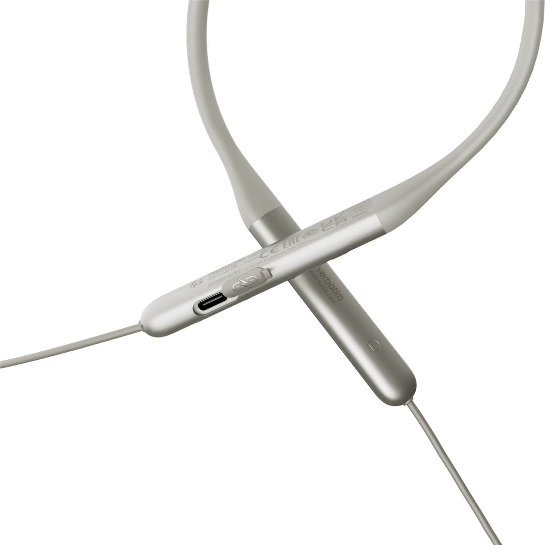 Verbatim TruSound ANC Neckband Earbuds Grey - Image 4