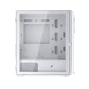 1st Player IS3-BK ARGB Tempered Glass Mid Tower Gaming Case - White thumbnail 5