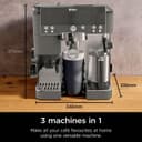 Ninja Luxe Café Premier Series 3-in-1 Bean to Cup Coffee Machine - Gunmetal thumbnail 2