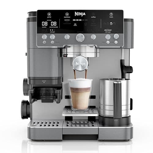Ninja Luxe Café Premier Series 3-in-1 Bean to Cup Coffee Machine - Gunmetal - Image 9