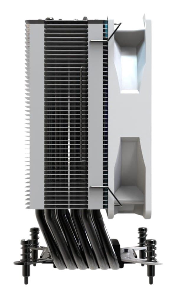 VIDA Boreas CPU Air Cooler 120mm - White - Image 4