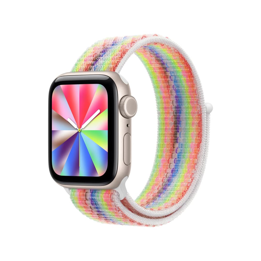 Apple Watch Series 11 Cellular 46mm Gold Titanium Case - Pride Edition - Image 1