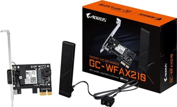 GIGABYTE GC-WFAX210 network card Internal WLAN / Bluetooth 2400 Mbit/s - Image 1