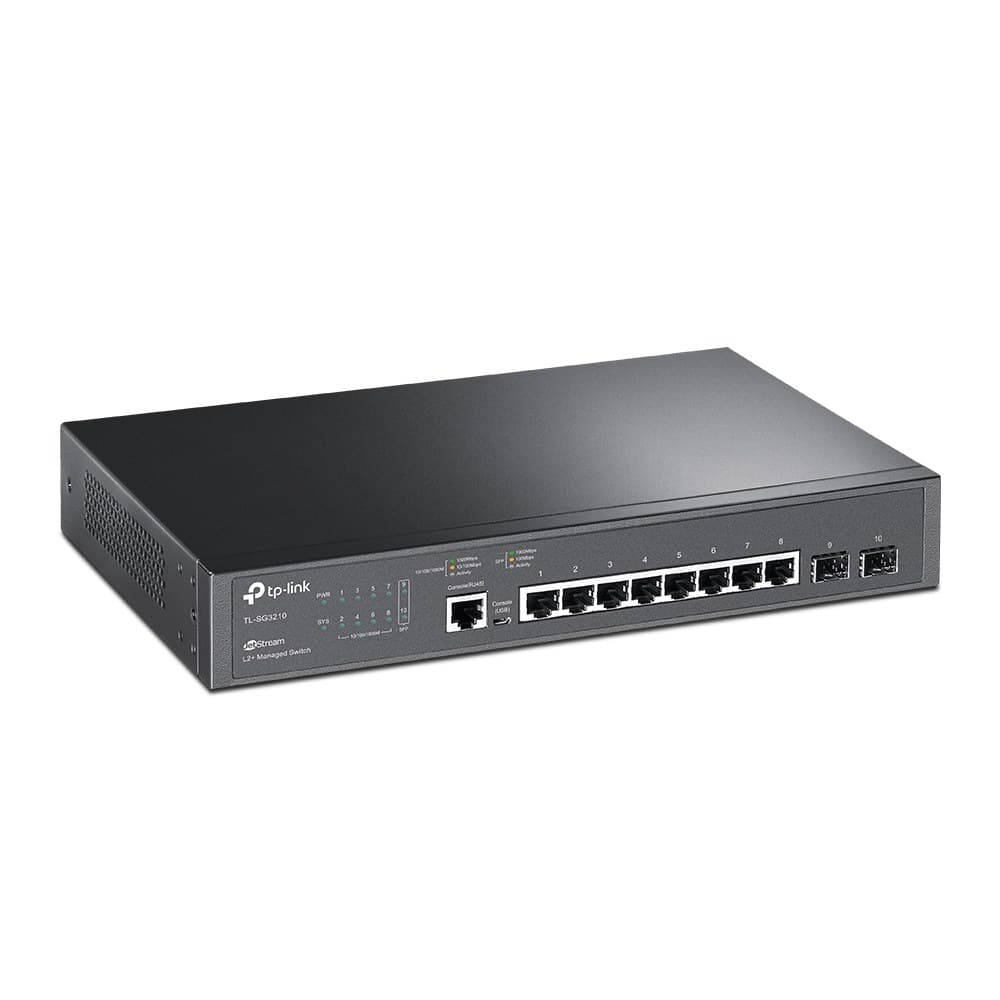 TP-Link JetStream 8-Port Gigabit L2+ Managed Switch with 2 SFP Slots - Image 2