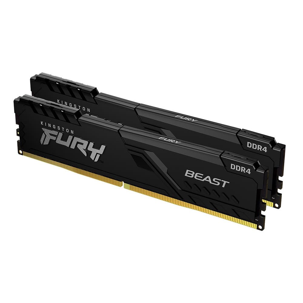 Kingston FURY Beast KF436C17BBK2/16 16GB (2 x 8GB) 3600 MHz DDR4 Desktop RAM