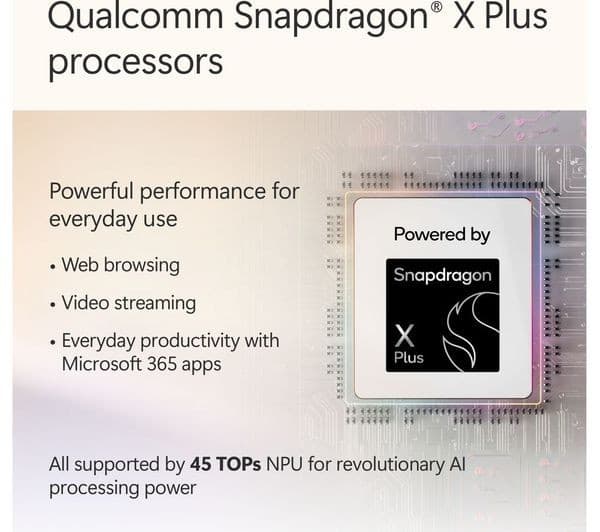 Microsoft Surface Pro 12" Copilot+ PC Snapdragon X Plus 16GB 512GB - Platinum (Device only) - Image 5